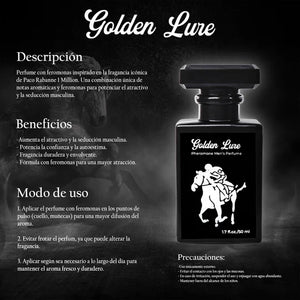 GOLDEN LURE - PERFUME DE FEROMONAS