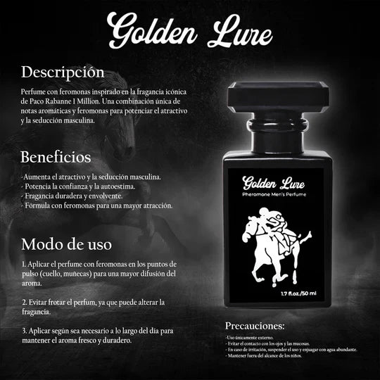 GOLDEN LURE - PERFUME DE FEROMONAS