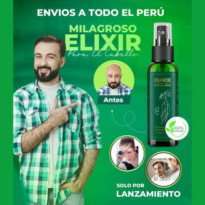 TONICO REVITALIZANTE PARA CRECIMIENTO DE CABELLO ELHOE